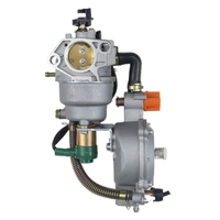 Kit de conversion GPL Hon Da 188F NG personnalisé en gros pour générateur à essence GX390 5,8 kW, carburateur double carburant pour motos