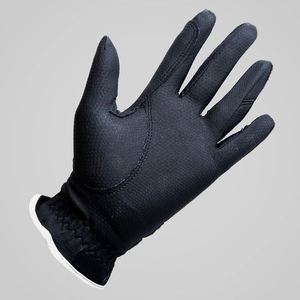 Gants d'équitation en cuir de haute qualité, design tendance, personnalisables OEM, en cuir véritable, pour l'équitation - Product Image 3
