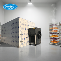Industriële warmtepomp automatische dehydrator voor het drogen van groenten en fruit