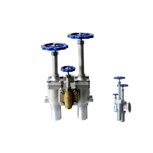 Stainless Steel Filling Joint CF8 Liquid Nitrous Oxide Cryogenic Combination Fill Valve Assembly