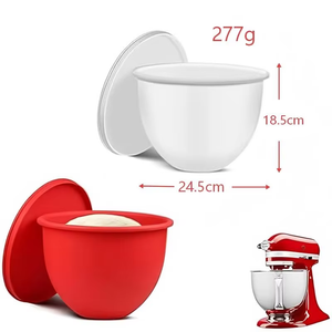 Set di Ciotole in Silicone Ecologiche Facili da Pulire per Robot da Cucina KitchenAid con Testa Inclinabile da 5 Quarti - Product Image 3