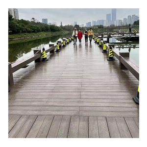 室外装饰板防火纤维水泥板壁板木纹防水覆板，用于外部内部立面 - Product Image 2