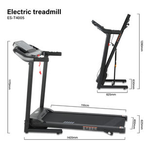 Esteira Elétrica com Teste de Frequência Cardíaca Manual para Uso em Academia em Casa Exercício Cardiovascular - Product Image 6