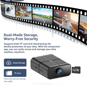 กล้องวงจรปิดไร้สายขนาดเล็ก OiKay Wholesale Mini WiFi ความละเอียด 2K 1080P พร้อมระบบตรวจจับความเคลื่อนไหว PIR รุ่นกลางคืน ควบคุมผ่านแอพ ใช้เป็นกล้องดูเด็กหรือสัตว์เลี้ยง - Product Image 2