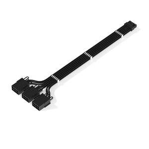 Câble d'alimentation GPU <span class=keywords><strong>12VHPWR</strong></span> 600W, câble d'extension en nylon à 16 broches pour ordinateur 3060 3070 3080 3090 Ti - Product Image 4