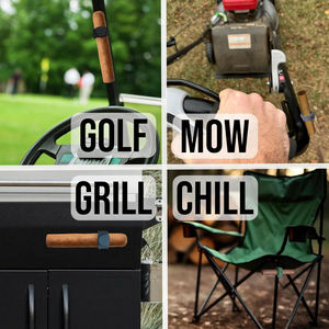 Porte-cigare magnétique de luxe réglable avec aimant puissant accessoire de chariot de golf en silicone Clip-On support de cigare outil de balle portable - Product Image 5