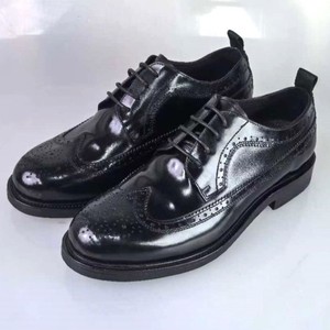Chaussures Brogue en Cuir Faites Main sur Mesure pour Hommes, Tige en Cuir Véritable, Semelle Extérieure en Caoutchouc, Fermeture à Lacets, Respirantes, Style Business Casual - Product Image 1
