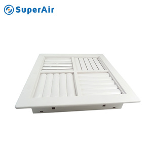 Multivent cuadrado de plástico más vendido con cuchillas ajustables SD-Pb para HVAC - Product Image 3