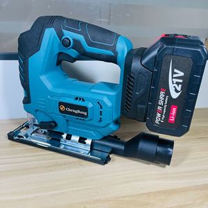 Sierra de calar inalámbrica recargable de alta potencia de 800W, sin escobillas, para madera y metal, con corte curvo en ángulo de 0-45 grados. - Product Image 3