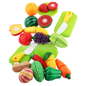 Set Mainan Potong Buah dan Sayur Vsuch <span class=keywords><strong>Kids</strong></span> Pretend Play, Simulasi Dapur, Mainan Makanan untuk Balita, Permainan Peran Edukatif Dini - Product Image 1