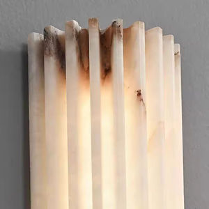 Lussuose Applique in Alabastro e Marmo Spagnolo per Soggiorno, Hotel, Camera da Letto e Ristorante - Product Image 6
