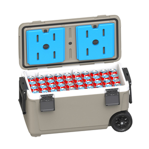 กล่องเก็บความเย็นพลาสติก PE คุณภาพสูง 70QT สำหรับใส่กระป๋อง - Product Image 2