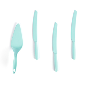 Custom Design Melamine <strong>Cake</strong> Spoon and Knife and <strong>Cake</strong> <strong>Stand</strong> <strong>Set</strong> With Full Color Decal - Product Image 6