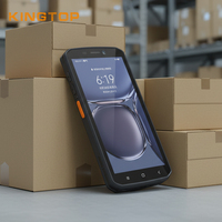 Nuevo PDA Robusto con Android 14, NFC, Lector de Códigos QR 1D y 2D, 4G+64G, BT 5.2 para Logística de Mensajería y Envíos