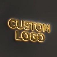 Lettres en relief 3D en acier inoxydable personnalisées avec éclairage LED, signalétique de devanture de magasin, publicité lumineuse, décoration de salon de beauté, salon de coiffure, IP54