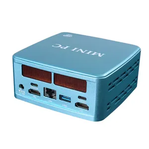 Best Core I3 I5 I7 Office X86 Mini Computer DDR5 Portable Win10/11 Linux NUC Mini PC 2 Lan With 12th Gen Intel Alder Lake-U/-P