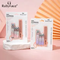 Ensemble de manucure Rubyface en acier inoxydable de haute qualité Ensemble de coupe-ongles Durable Sharp Cross-Border Multi-Size Combination