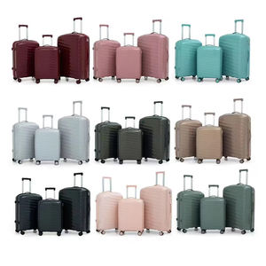 Juego de Maletas Spinner de PP de Alta Calidad, Multicolor, con Cierre de Cremallera, Ecológicas, Impermeables, con Logotipo Personalizable - Product Image 3