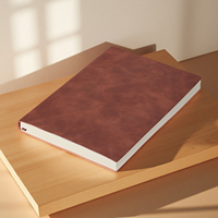 Promotion : Carnet en cuir personnalisé A5, couverture rigide, impression de logo, fermeture magnétique, reliure à chevalet pour usage professionnel