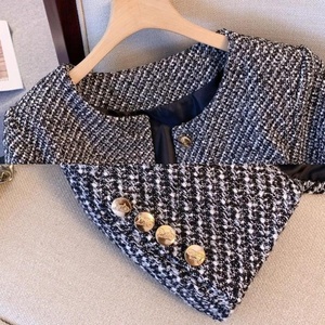 Blazer di Lusso Stile Francese Streetwear 2026 per Donna, Giacca in Tweed di Design, Collezione Primavera Autunno, Cappotto Elegante Ispirato - Product Image 5