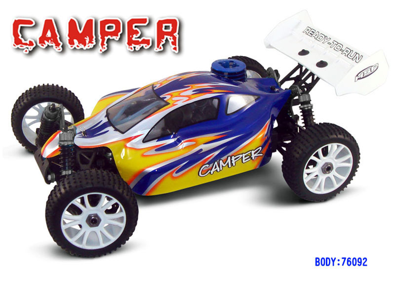 Lehoo Toys HSP 94760 2.4G Nitro Powered 1/8 Scale Gas RC Car