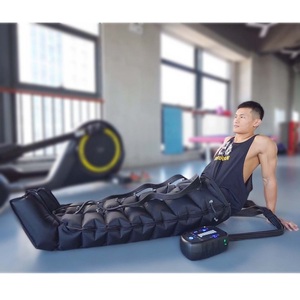 Nuovi prodotti di massaggio di moda 8-camera pantaloni di compressione del corpo inferiore di drenaggio linfatico macchina di terapia della pressione dell'aria gamba massaggiatore - Product Image 3