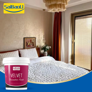 <span class=keywords><strong>Peinture</strong></span> murale en velours de qualité supérieure avec effet métallique scintillant-Poudre de perle scintillante pour décoration intérieure artistique, hôtel, café - Product Image 2