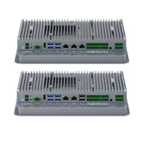 PC sans ventilateur avec écran tactile capacitif IPS de 10,1 pouces, processeur Intel I5-1235U, Ethernet Gigabit RJ45, à fixer sur le coffret PLC