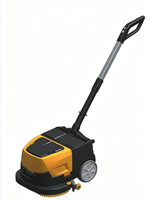 Nettoyeur-sécheur de sols électrique autoporté Sunbon M430B 24V avec double brosse, machine de nettoyage commerciale