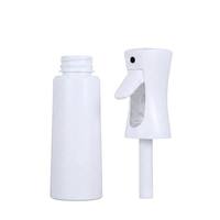 Bouteille pulvérisatrice à jet continu, pulvérisateur à fine brume, PET PP blanc pur, 200 ml, 300 ml, 500 ml, logo personnalisé, vente en gros, écologique, anti-fuite