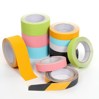 Autocollant antidérapant en PVC PET de 6 pouces, adhésif simple face sensible à la pression, blanc transparent, pour carreaux de signalisation