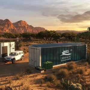 Hệ Thống Thoát Nước Tường Màu Xanh Lá Cây Kênh Tưới Thủy Canh Nông Trại Vertic - Product Image 3