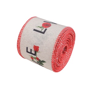 Ballon cadeau artisanal imprimé Duoyou, ruban d'emballage pour les fêtes, artisanat <span class=keywords><strong>de</strong></span> Noël, nœud, <span class=keywords><strong>couronne</strong></span> <span class=keywords><strong>de</strong></span> Noël - Product Image 2
