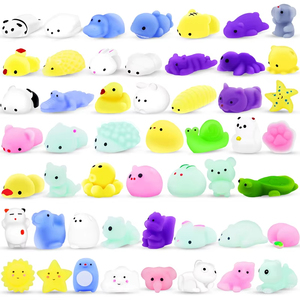 Mini Juguetes Antiestrés de Animales de Dibujos Animados para Niños y Niñas, Recuerdos de Fiesta de Cumpleaños, Relleno de Piñata, Artículos para Fiestas Infantiles de Carnaval - Product Image 6