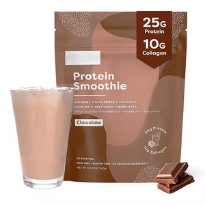 Usine directe OEM pris en charge protéine en poudre Smoothie collagène supplément boisson énergisante pour hommes produit de beauté sans sucres ajoutés pour - Product Image 1