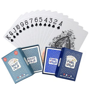 22 anni di fabbrica professionale stampa personalizzata Bridge Poker Size US Saudi Kuwait carta da gioco in plastica carte da Poker personalizzate