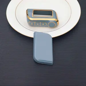 Gold Edge Key Smart Remote Cover Holder Starline Case Fit para A93 A63 A36 A39