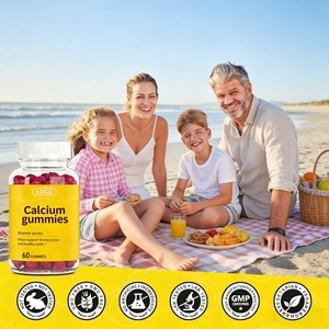 Compléments alimentaires en bonbons gélifiés à la vitamine D3, au calcium, au magnésium et au <span class=keywords><strong>zinc</strong></span>, certifiés halal, pour la force osseuse, la santé dentaire et le soutien immunitaire - Product Image 4
