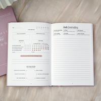 Erinnerungsbuch für die Wachstumsreise, Hardcover mit individuellem Logodruck, Leineneinband, Tagebuch für die Entwicklungsmeilensteine des Kindes