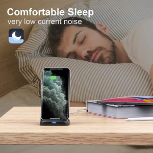 <span class=keywords><strong>Cargador</strong></span> Inalámbrico PowerLot Certificado de 10W QC3.0 Tipo-C con 3 Bobinas 9V/1.67A Material ABS para S10 <span class=keywords><strong>Note</strong></span> <span class=keywords><strong>10</strong></span> 11 Pro/Pro Max - Product Image 6