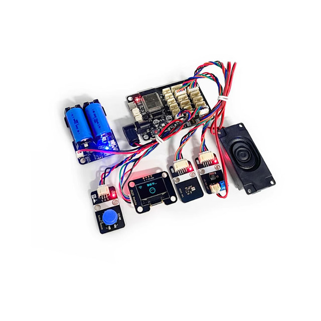 AI Artificial Intelligence Robot Kits Voice Dialogue ESP32 Development Board WIFI Human-machine Chat Factory Custom DIY Kit