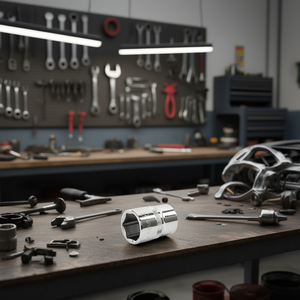 <b>Socket</b> 235 1/2 In Chrome Vanadium Steel For Automotive Repair - Product Image 3