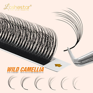 <span class=keywords><strong>2025</strong></span> mới lông mi 5D nhiều lớp Camellia lông mi Hoang Dã Fluffy lộn xộn Stereo mô phỏng mềm dễ dàng Fan lông mi mở rộng - Product Image 4