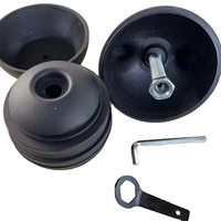 Kettlebell de compétition réglable en acier moulé, durable pour l'entraînement de force en salle de sport, emballage personnalisé avec logo