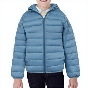 Men's Casual Autumn Zipper Front Logo <b>Waterproof</b> Breathable Cotton Lined <b>Puffer</b> <b>Jacket</b> <b>with</b> <b>Hood</b> OEM Service ZIMVI SPORTS - Product Image 3
