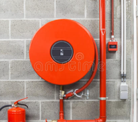 Meilleur prix Enrouleur de tuyau d'incendie flexible / Enrouleur de tuyau d'incendie sur chariot / Enrouleur de tuyau d'incendie en armoire avec protection incendie en caoutchouc et laiton