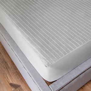 Protège-matelas personnalisé <span class=keywords><strong>housse</strong></span> imperméable d'usine échantillon gratuit de gros protège-matelas et <span class=keywords><strong>drap</strong></span> de couleur unie - Product Image 4