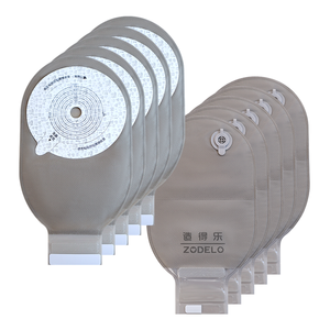 Preço de Fábrica: Bolsas de Colostomia Adulto de Peça Única para Cuidados com Ostomia e Ileostomia, Desinfetantes por Infravermelho Distante, Certificado CE, 15x27cm - Product Image 1