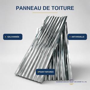 Tôle <span class=keywords><strong>ondul</strong></span>ée galvanisée Tôle en fer <span class=keywords><strong>ondul</strong></span>ée galvanisée GI SGCC DX51D - Product Image 1