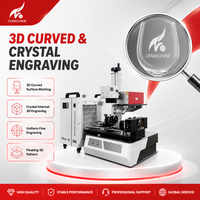 Mini máquina de marcado láser UV de escritorio de 5W, máquina de marcado láser UV opcional, gabinete JPT, impresión de logotipos en botellas de vidrio